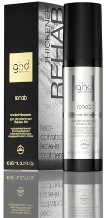 ghd Rehab – Tratamiento Voluminizador Termoactivado para Cabello Fino | Espesante sin Aclarado | Aporta Cuerpo, Densidad y Volumen | Cabello con Aspecto Más Grueso y Saludable