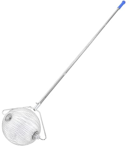 MENDUNER Nusssammler, Eichelpflücker aus Edelstahl 304, Obere Walze für Nüsse, Walnüsse, Kastanien, Tennis-Baseball-Sportballsammler, Einfach zu Montierendes Garten-Erntewerkzeug