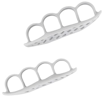 Yinhing Träningsgrepp Gymgrepp Tyngdlyftande Grepp Halkfri Gummi för Skivstång Hantel Styrketräning Pull Ups Marklyft (GRAY)