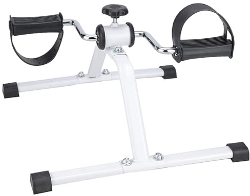 Trintion Mini Pedaltrainer 48×41×30 cm – Arm- und Beintrainer | Klappbarer Mini-Heimtrainer mit einstellbarem Widerstand, für Büro, Wohnzimmer & Fitnessstudio