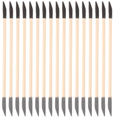 Bâtonnets de Manucure Double Embout en Bois 60 Pièces pour Nail Art | Ongles, Retire les Peaux Mortes, Design Léger, Usage Maison et Voyage, Outil DIY Créatif