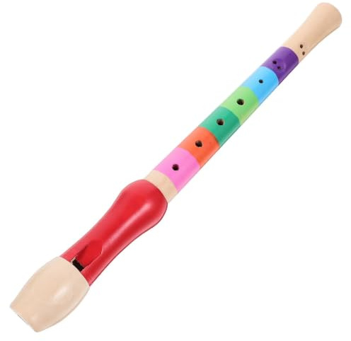 8-håls Trä Sopran Blockflöjt Musikinstrument | Exakta toner och utsökt utförande. Du kommer att njuta av ditt spelande.