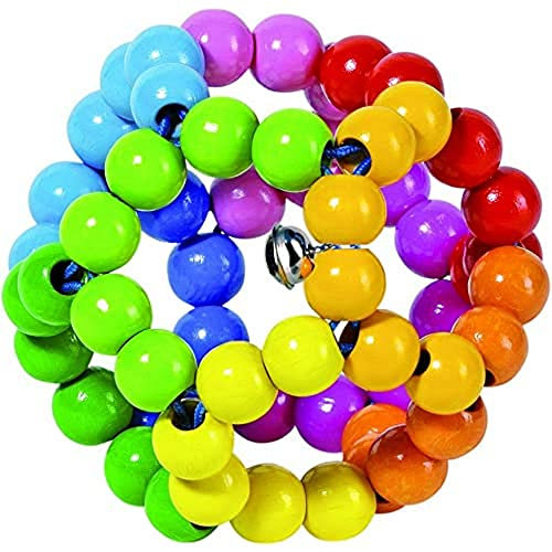 Heimess 735670 Greifling Elastik Regenbogenball