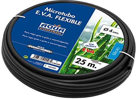 Aqua Control C4020E - Rollo de 25 m. de micro tubo de 4 mm, para riego por goteo.