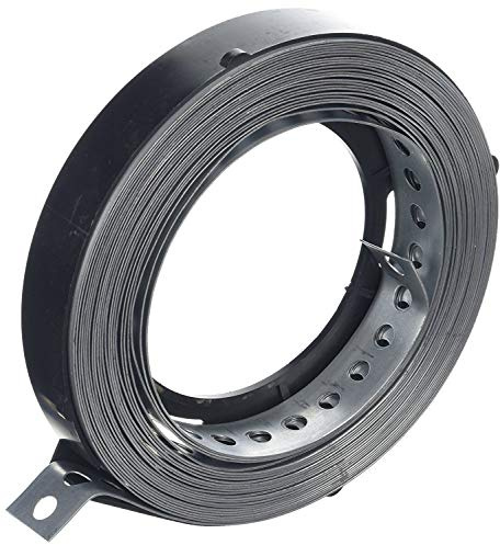 Don Quichotte Lochband 25 mm verzinkt 10 Meter auf einer Rolle in Plastikbox, 1 Stück,900935