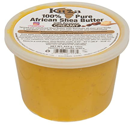 Kuza 100% African Shea Butter CREAMY 15 OZ by Kuza