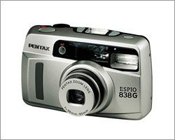 Pentax Espio 838 G Zoom 135 mm cámara