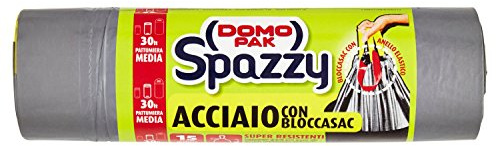 DomoPak – Brosy, Sac en acier avec bloccasac, 30 l