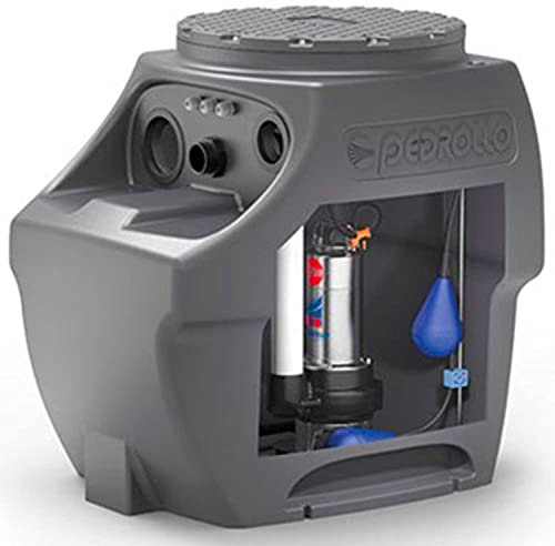 Station De Relevage 250l Pedrollo Sar 250 Vxm 15/50 Eaux Usées/Eaux Chargées 220v 21 M3/h