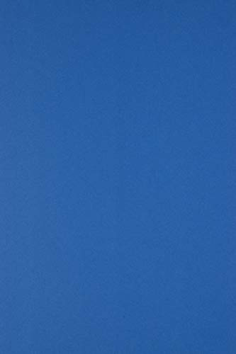 Netuno 50 Blatt Tonpapier Iris-Blau DIN A4 210× 297 mm 115g Sirio Color Iris Bastelpapier blau Kreativpapier zum Zeichnen Drucken Basteln Kinder Feinpapier für Einladungskarten Dankeskarten