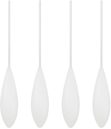 Alwonder 4 Stück Sbirolino-Posen 5-50g Sinkend/Schwimmend/Langsam sinkend Schlepp-Pose für Forellenangeln mit Teig & Trout Spoon Bombarda Posen Aerodynamisches Design für hohe Wurfweiten