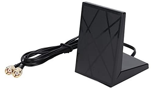 Antennförlängningssladd, dubbla band 2,4 GHz 5 GHz WiFi -router Antennanslutning 8dBi RP -SMA trådlös antenn med RP -SMA inre hål, för hemmakontor