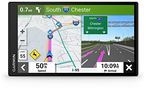 Garmin DriveSmart 76, 7-inch Car GPS Navigator with Bright, Crisp High-Resolution Maps and Garmin Voice Assist (Renewed)