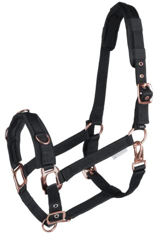 WALDHAUSEN Longierhalfter Rosé, WB, schwarz