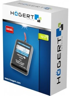HÖGERT TECHNIK Glühkerzentester – Prüfgerät für 12-V-Glühkerzen, Diagnose ohne Ausbau, LED-Anzeige, 1,3 m Kabel, automatische Spannungserkennung, für Dieselmotoren in Pkw, Transportern und Motorrädern