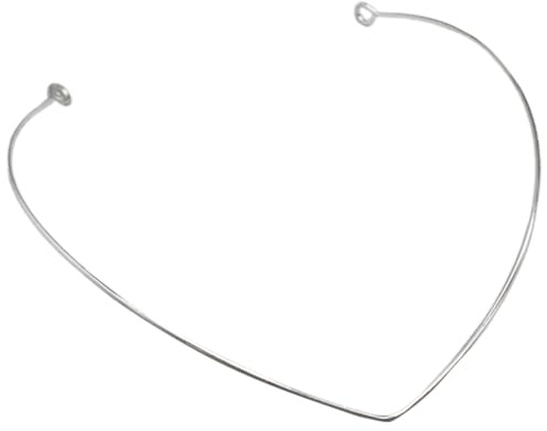 KAHDGSS Schlichte Blanko-Hartmetall-Stirnbänder, schmal, schlicht, Draht, Haarbänder, Verschlüsse, Krone, Diadem, Rahmen, DIY Handwerk