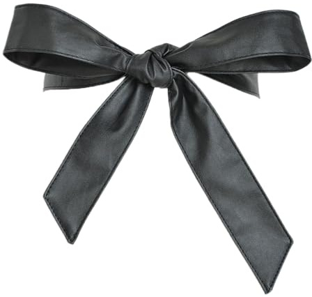 Whakano PU Leder Taillengürtel Damen,Länge Taille Band 180cm,Gürtel zum Schnüren,Bandgürtel Schärpe Kleid Gürtel,Hüftgürtel PU Leder Bindegürtel,Breit Gürtel für Hochzeit Abschlussball