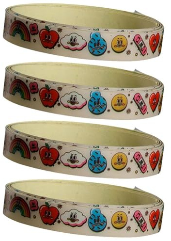 Tsffae Tischtennis-kantenbänder, 4 Stück, Seitenbänder Für Tischtennisschläger, Paddel, Kantenschutz, Schlägerzubehör Für Tischtennis-paddel