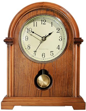 AYRELY® Classic Grandfather Mantel Clock for Living Room Déco,Grandfather Mantel Clock with Hour/Quarter-Hour Chime