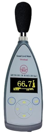 calibratori di decibel, Fonometro digitale Classe 2, misura del rumore ambientale a lungo termine e dosimetro