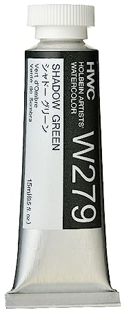 Holbein Artists Watercolor - Aquarellfarbe - 15 ml - Schattengruen