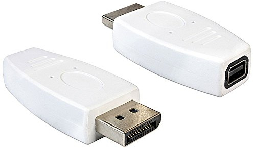 DeLOCK Displayport/Mini Displayport - Adaptador para Equipos de Imagen y Sonido, Blanco