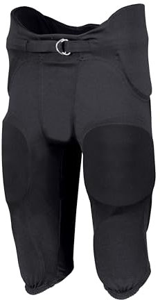 Russell Athletic Unisex-Erwachsene Integrierte Fußballhose mit 7-teiligem Pad Hose, Stealth, X-Large