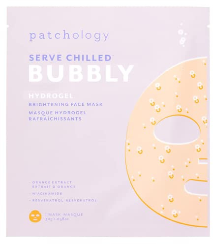 Patchology Bubbly Hydrogel Mask | Depuffing Cooling Face Mask