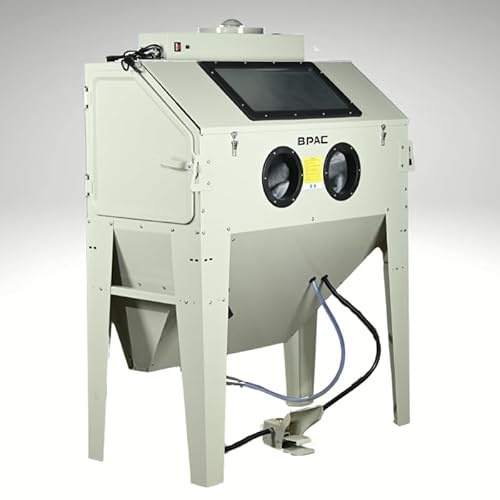 BPAC Cabine de Sablage professionnelle 420 L avec dépoussiéreur- Microbilleuse