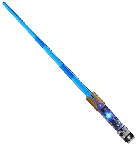 Star Wars Hasbro, Lightsaber Forge, Forge Elect Bladesmith Acapulco Kyber Core, Spada Laser Giocattolo Elettronica Blu, Design Classico per Bambini e Bambine dai 4 Anni in su