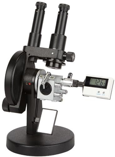 Qiang Im Labor Verwendetes Digitales Abbe-Refraktometer Fernglas Automatische Optische Instrumente, Brechungsindex Nd 1,3000-1,7000,Brix 0–95%,0,0003 Genauigkeit Mit Thermometer