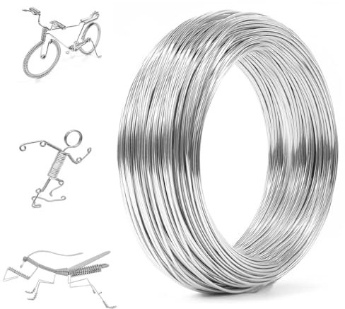 OUDQFCJ Alambre de aluminio artesanal alambre flexible y moldeable Para joyería embalaje fabricación de modelos artesanías de escultura