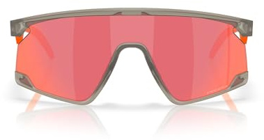 Oakley Oo9280 Bxtr Rechteckige Sonnenbrille, Prizm Trail Torch mit mattgrauer Tinte, 39 mm