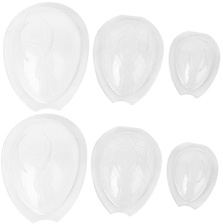 ABOOFAN 6pcs Easter Egg Mold Unique Egg-Shaped Cake Moulds for Kitchen Bakeries Restaurants Reusable and Easy to Clean