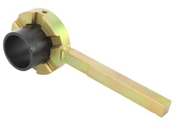 Riemenscheibe Gegenhalter Werkzeug kompatibel mit BMW E46 E90 E91 116310 | Schwingungsdämpfer Gegenhalter Torsions Riemenscheibe Schlüssel Werkzeug FÜR BMW E81 120D (163 PS) E46 318D 318TD (115 PS)