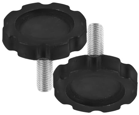 iplusmile Lot de 2 vis de pied de parasol - Inserts de pied de parasol - Vis de serrage à la main - Vis parasol - Vis de base - Bouton de serrage