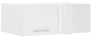 Laundreezy Schrankaufsatz für Waschmaschinenschrank, Weiß - Aufsatzschrank für zusätzlichen Stauraum in der Waschküche - 100 x 38 x 68 cm (B/H/T)