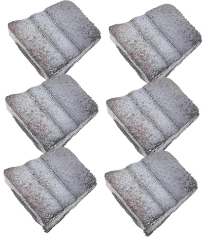 FUTUREORYY 6 pièces Coins Fer pour Manche de Hache Cales de Fixation Robustes pour Marteaux et Outils Faciles à Installer Renforcent les Manches pour Usage Extérieur et Professionnel