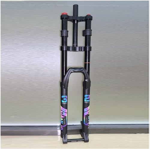 MESOVFCA 27.5 29 Mountain Bike Suspension Fork Downhill DH/XC MTB Air Fork Travel 150Mm Rebound Adjustable 28.6Mm Straight Double Shoulder Fork Thru Axle 15 * 100Mm HL