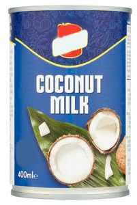 Island Sun Coconut Milk, Premium Asian and African Cooking Ingredient, Rich and Creamy, Vegetarian, 400ml