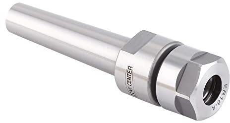 Spacnana MT2 Tool Holder, Carbon Steel Face Milling Arbor Adapter, for CNC Milling Machines, Collet Capacity 1mm to 10mm