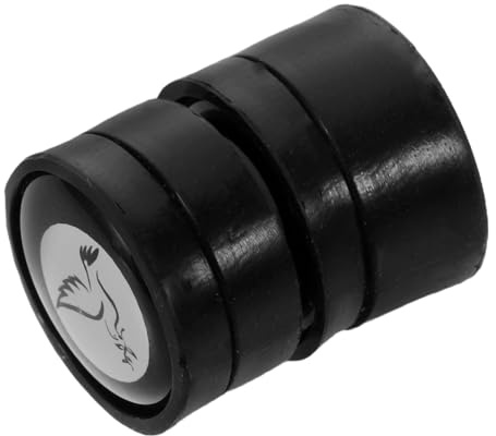 PAMINGONO Magnetisches Beckendämpfer 4 Stück Kuhglocken Magnetdämpfer für Schlagzeug mit Starker Haftung Kompakte Vibrationsdämpfer zum Leisen Üben und Vielseitigem Percussion