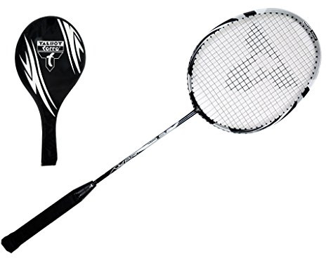 Talbot Torro Badminton Schläger Warrior 6.2, schwarz-silber, 429814