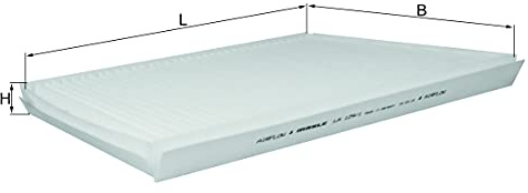 MAHLE LA 129/1 Filter, Innenraumluft für MERCEDES-BENZ C-CLASS (W203)