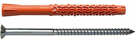 Mungo m1070101 – Nylon- und Schraube mql-str Mungo Dübel 8 x 100/T30 A4