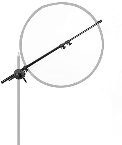 Photo Studio Boom Arm Girafe Trépied avec Double Clamp pour Panneau Réflecteur