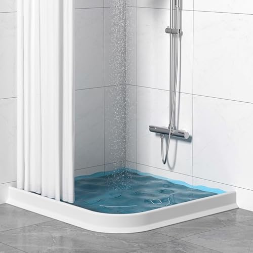 Duschdichtung Duschkabinen Dichtung ，Silikon-Dichtung ，flexibel, für Feuchtraum, Dusche, Badezimmer （120 inch)
