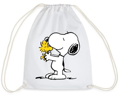 Spreadshirt Peanuts Snoopy Und Woodstock Turnbeutel