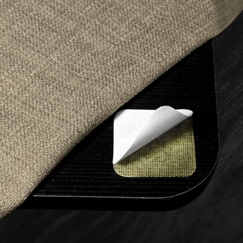 BALCONY & FALCON Table Cloth Anti-Slip Stickers, 5x5cm, 8 Pieces | Double-sided mounting tape for tablecloths, mats, carpets, and sofa covers