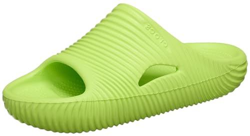 Crocs Mellow Sandalias de recuperación unisex, color lima (limade tide), talla 41-42 UE